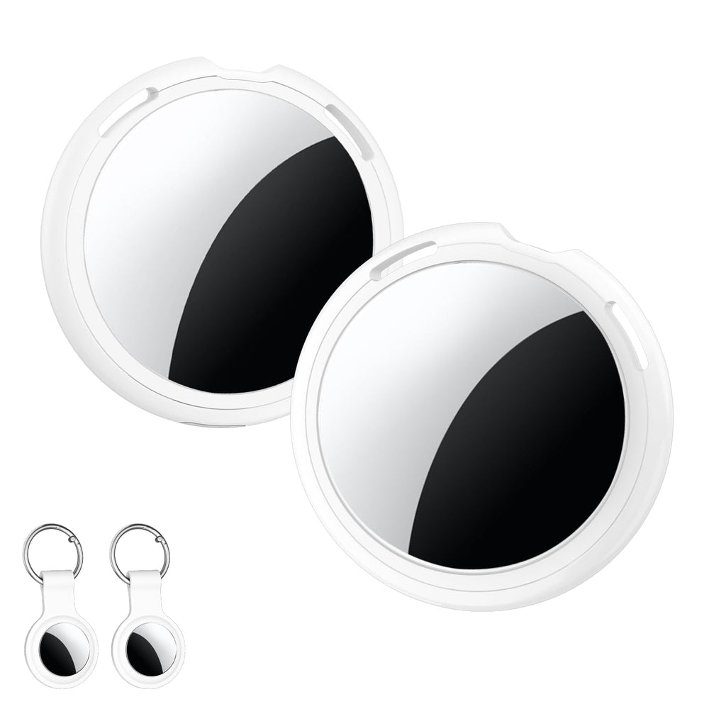 CyberDot 2 pack tracker tags with case attachment for keys and wallet