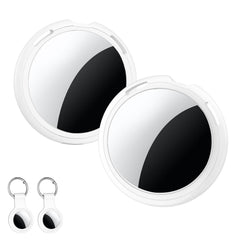 CyberDot 2 pack tracker tags with case attachment for keys and wallet