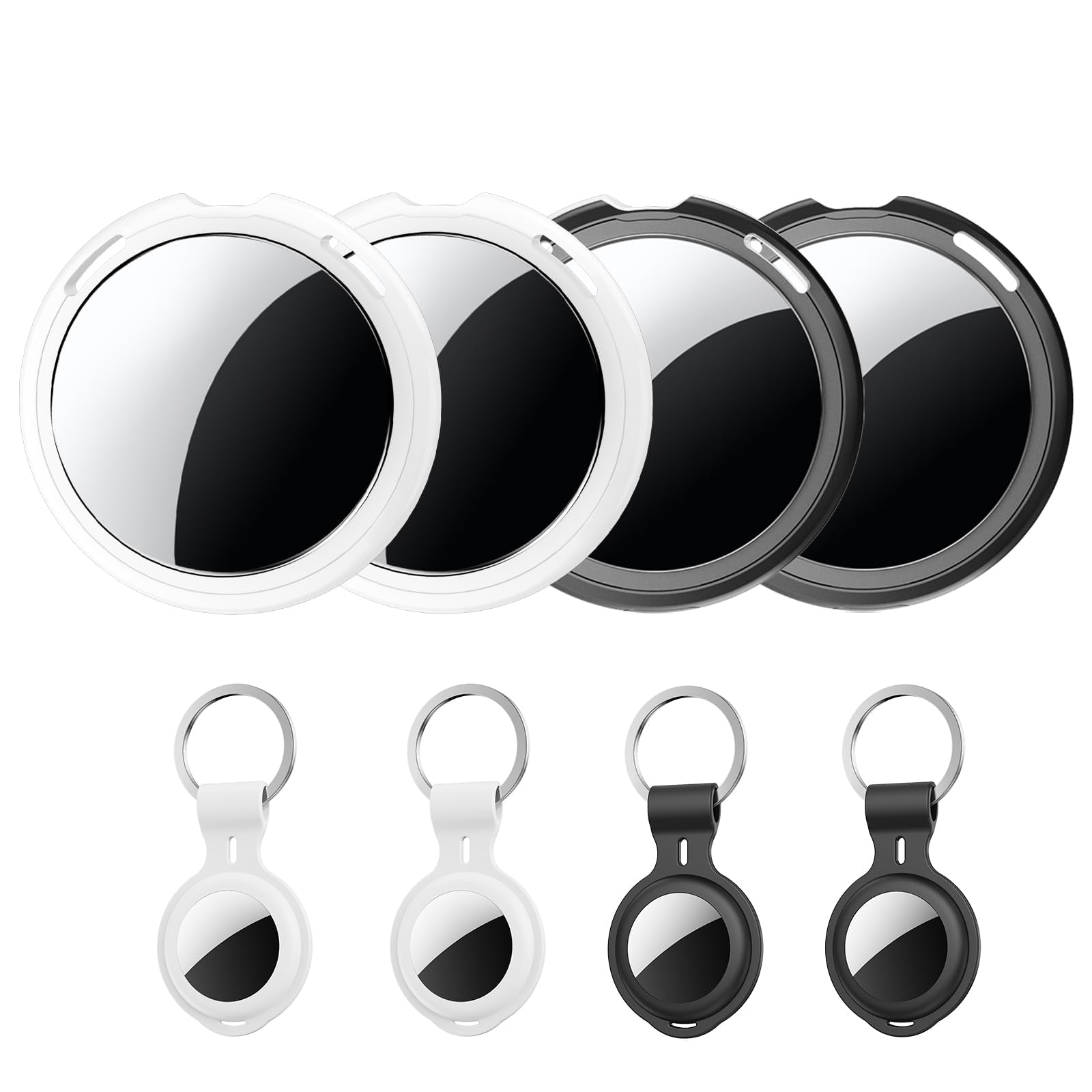 CYBERDOT 4-pack tracker tags for Apple Find My enable compact, reliable item tracking.