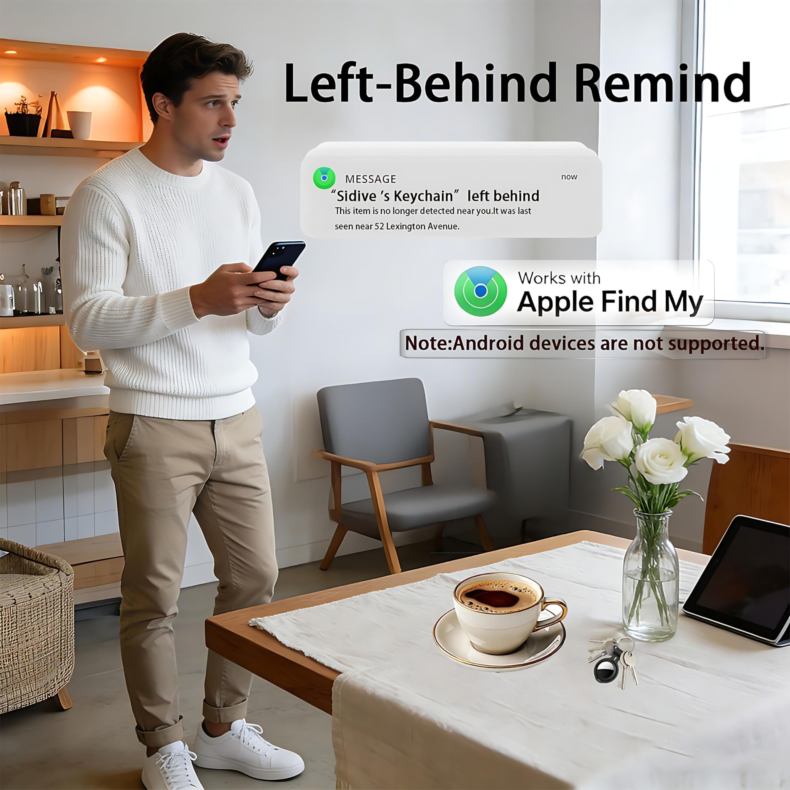 CYBERDOT tracker play-sound feature highlights easy locating within Bluetooth range.