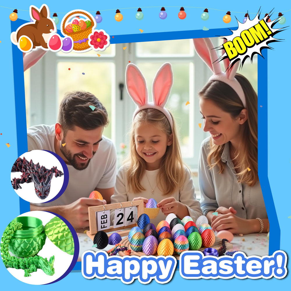Cybermaker dragon eggs as classroom prizes and gifts