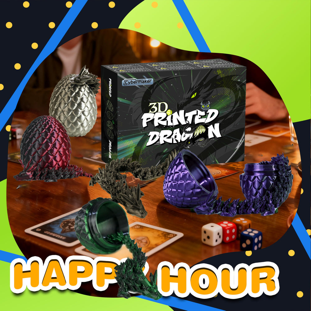 Cybermaker holiday gift-ready dragon appeals as a thoughtful stocking stuffer