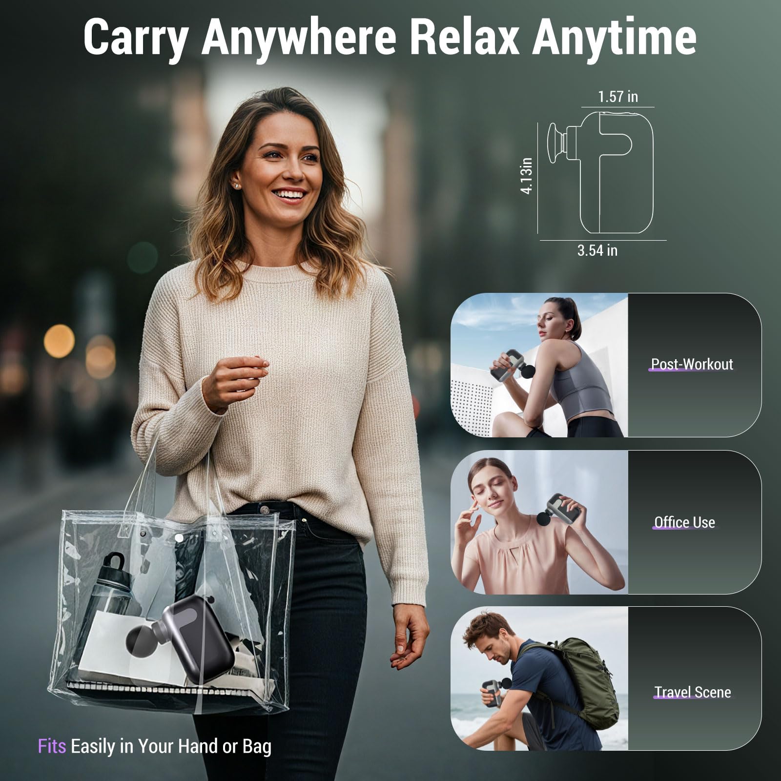 CYBPOK battery lasts up to 7 hours for extended sessions