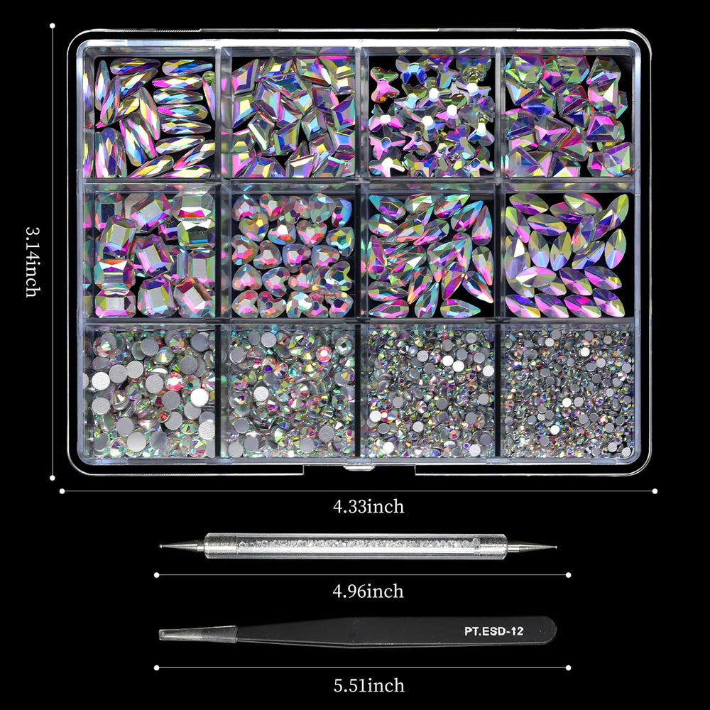 Cycullinyt durable K9 glass stones resist fading through repeated use.