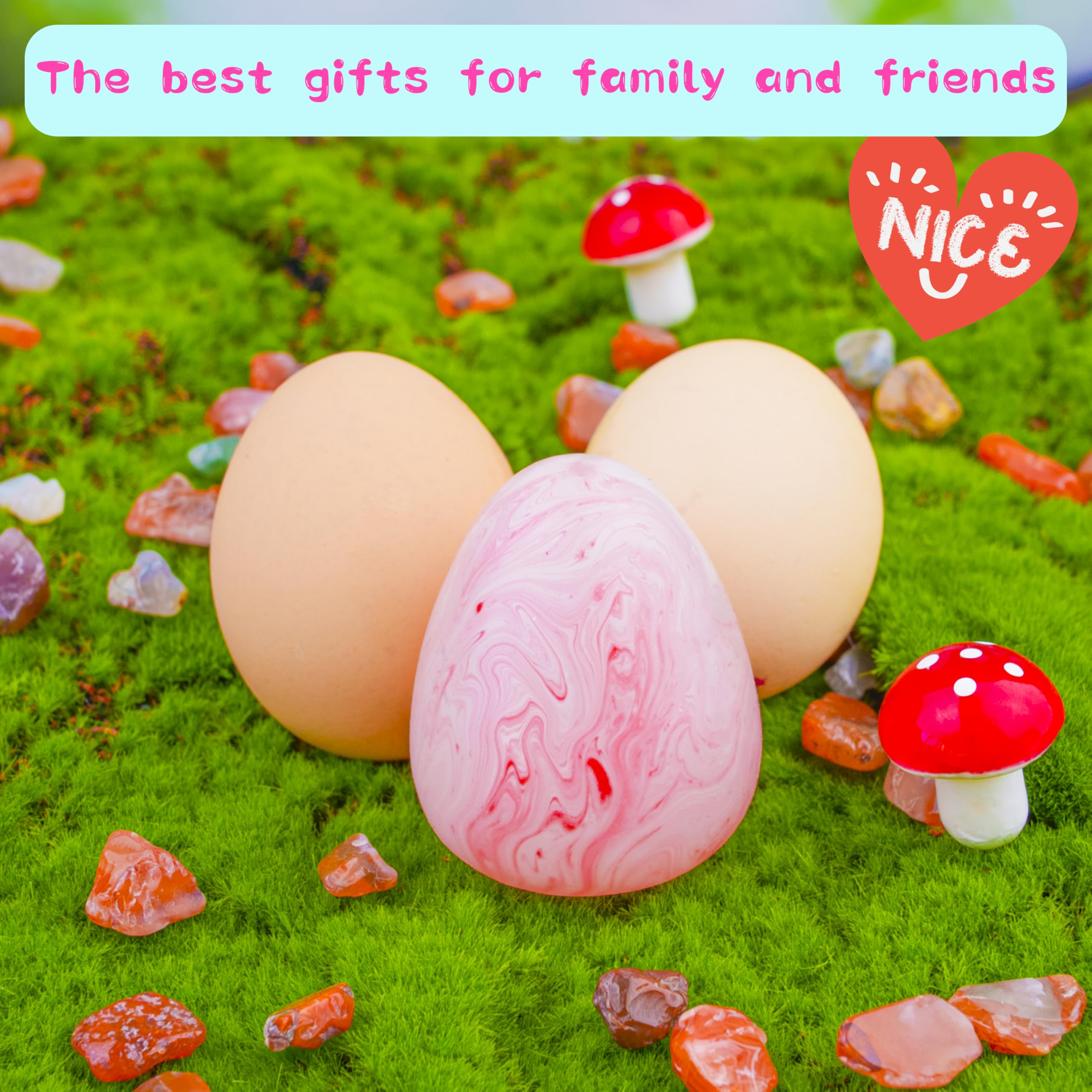 CYICTOY Easter Egg Squishy toys add playful decor and calm.