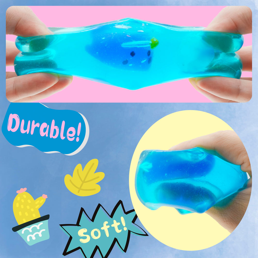 Close-up of CYICTOY squishy texture ready for sensory play
