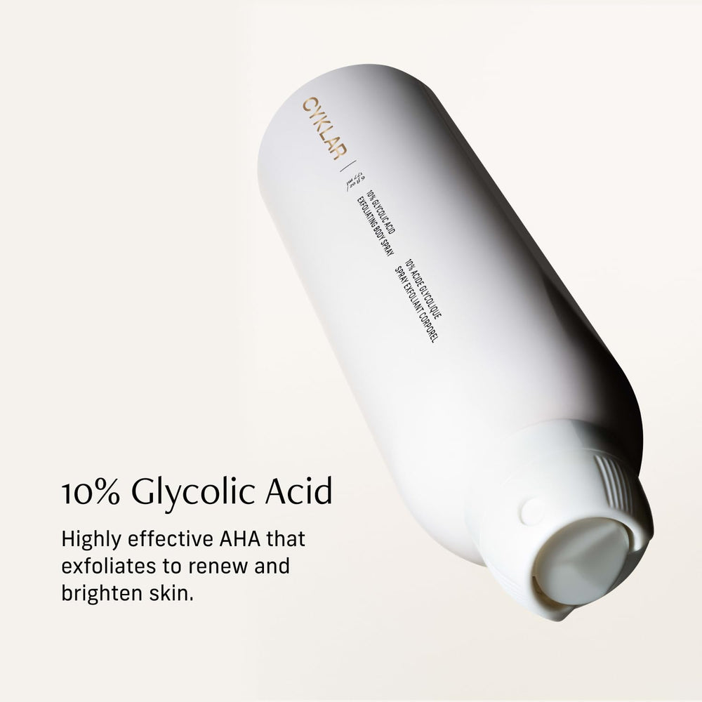 CYKLAR Hydration-locking glycerin formula visible on skin for lasting moisture