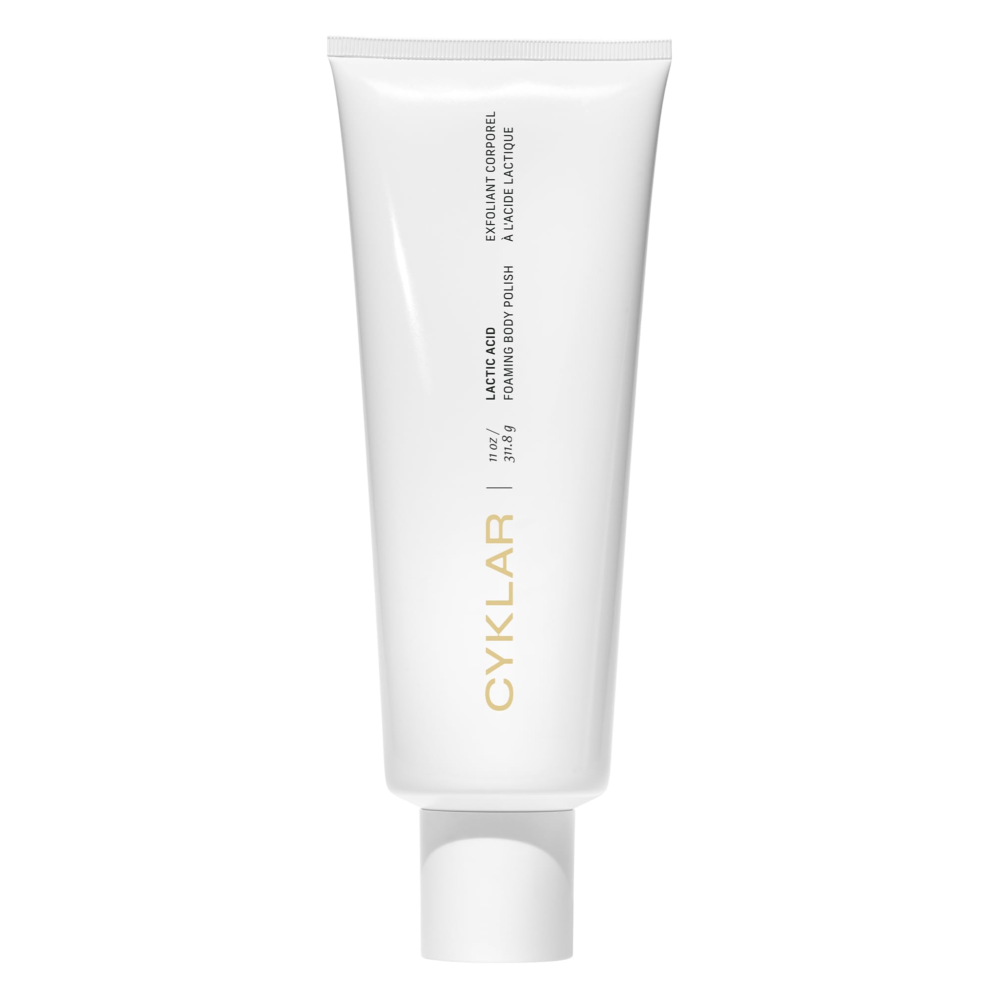 CYKLAR Lactic Acid Body Polish bottle for smoother skin.