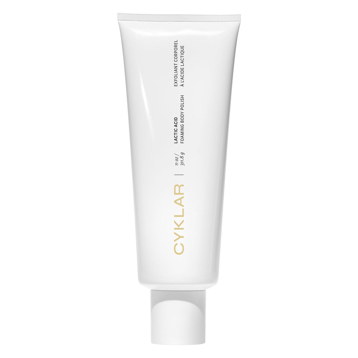 CYKLAR Lactic Acid Body Polish bottle for smoother skin.