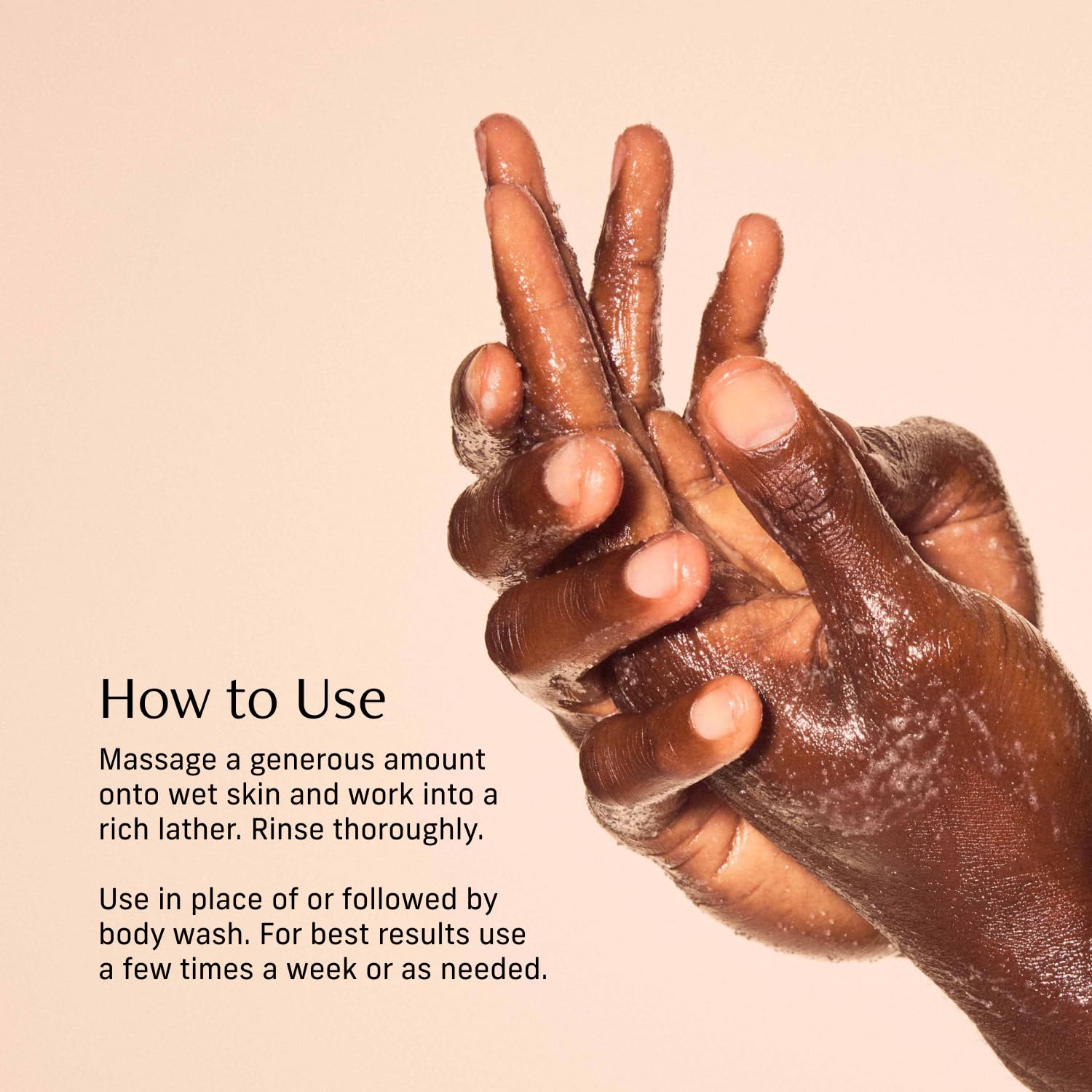 CYKLAR glycerin-infused scrub providing surface hydration during exfoliation.