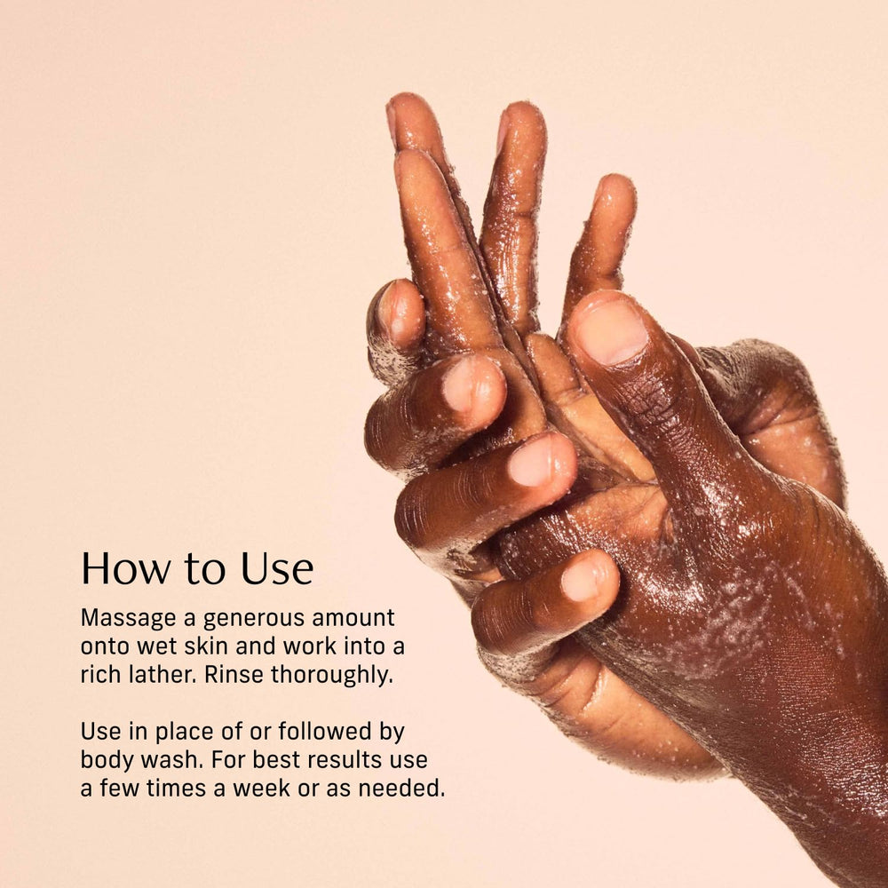 CYKLAR glycerin-infused scrub providing surface hydration during exfoliation.