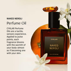 CYKLAR Naked Neroli rollerball for precise application.