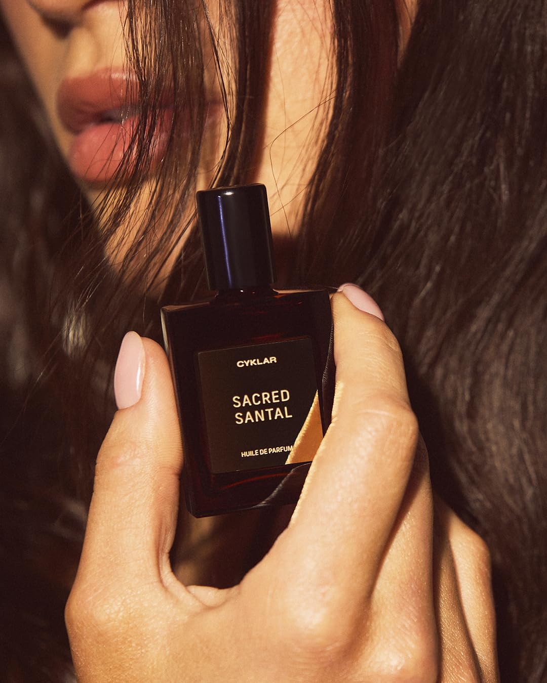 CYKLAR Sacred Santal pocket-friendly packaging ready for quick scent refreshes.