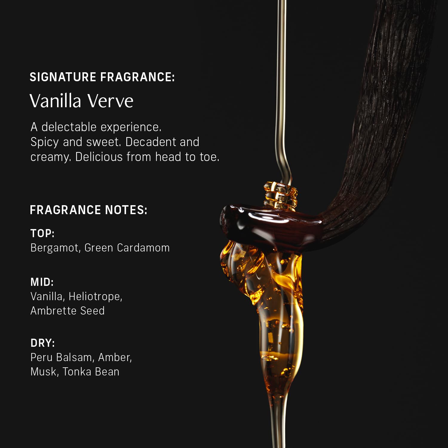 CYKLAR Vanilla Verve fragrance notes blend vanilla, bergamot, amber.