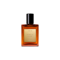 CYKLAR Vanilla Verve bottle close-up showing warm vanilla and amber notes for all-day wear.