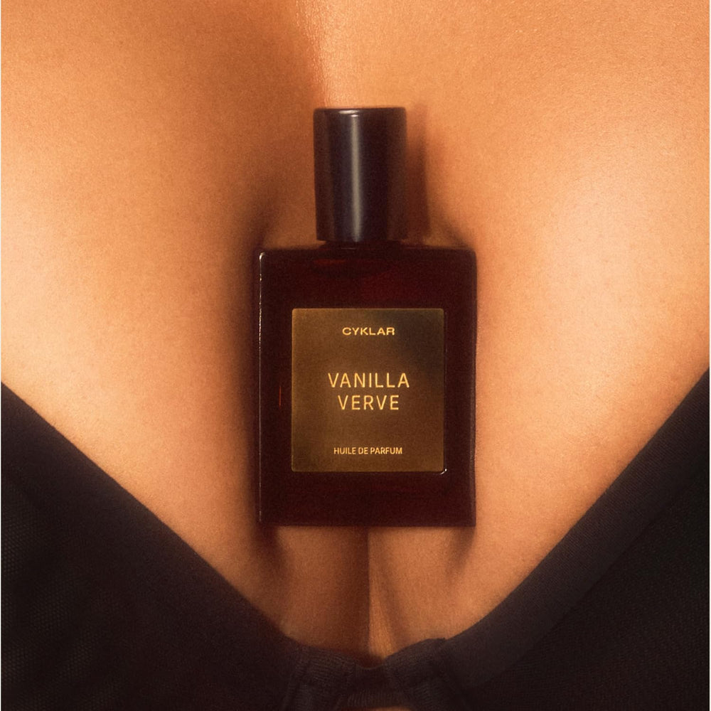 CYKLAR Vanilla Verve notes of amber and bergamot enhance sensory warmth.