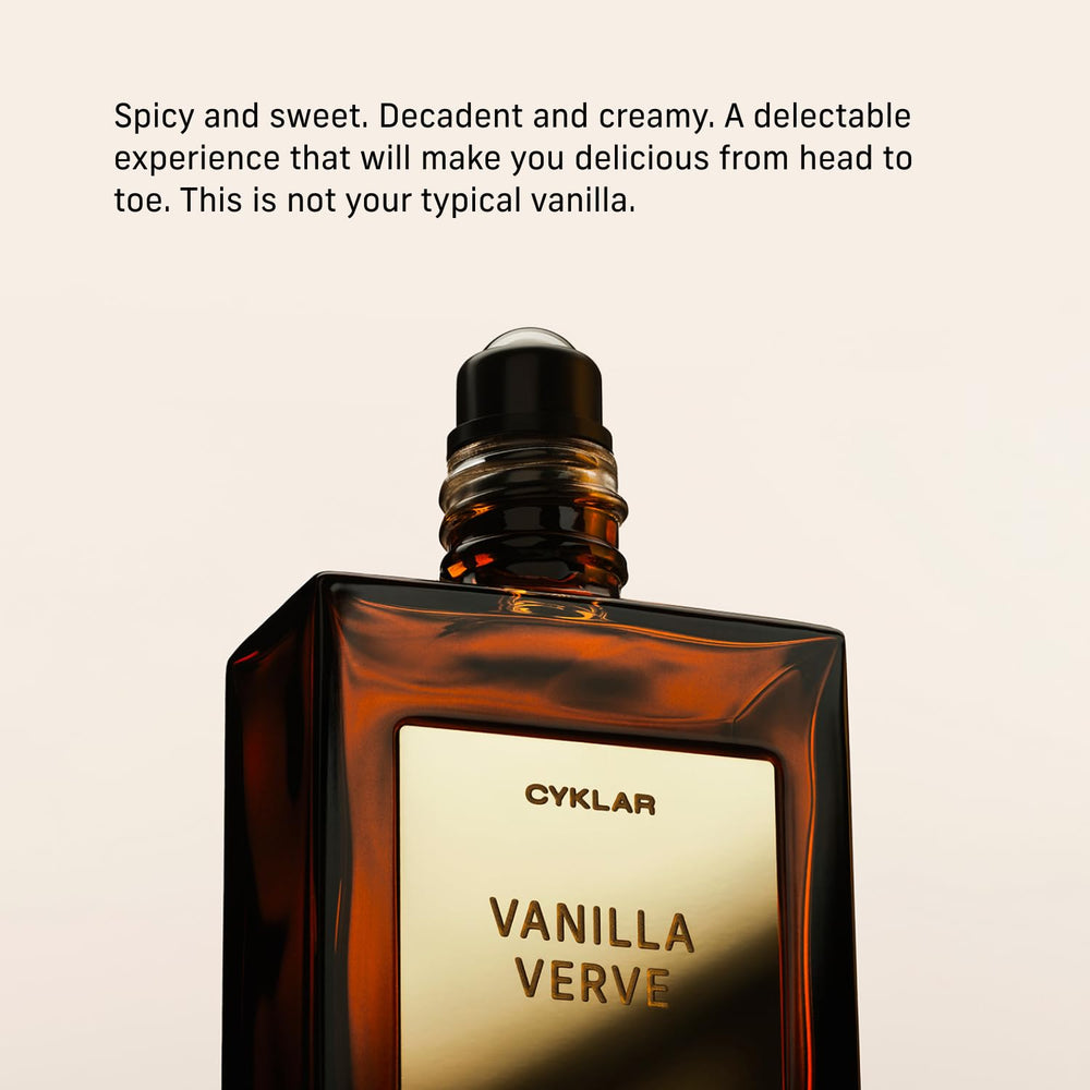 CYKLAR Vanilla Verve travel 15ml bottle ideal for touch-ups on the go.