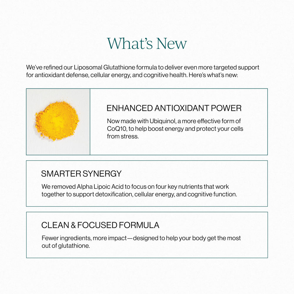CYMBIOTIKA Liposomal Glutathione label highlights vegan, gluten-free formulation
