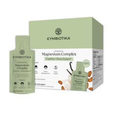 CYMBIOTIKA Liposomal Magnesium Complex bottle front view for relaxation support