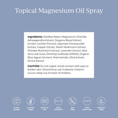 Aloe vera leaf visible in CYMBIOTIKA magnesium oil spray formula
