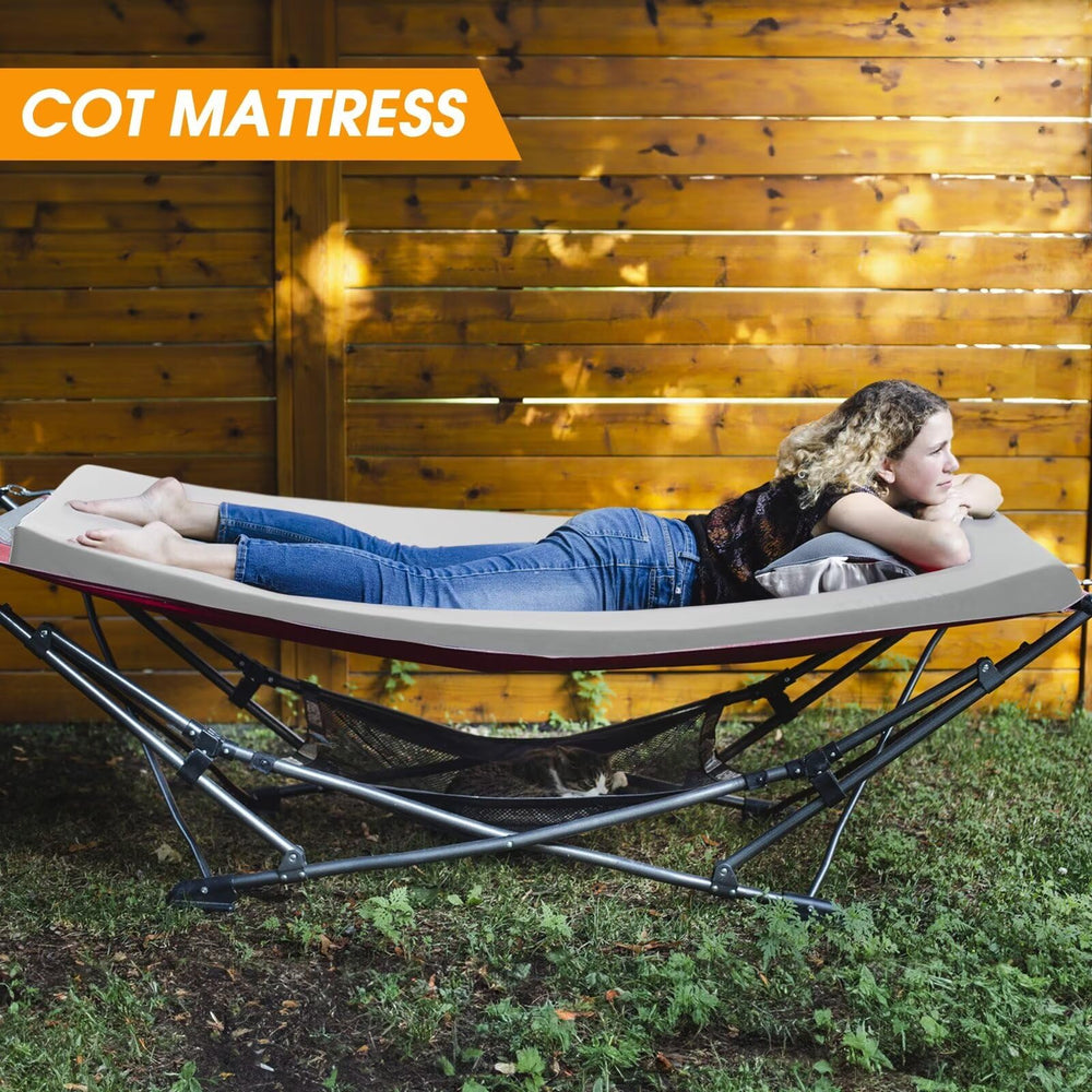 CYMULA 2in memory foam surface offering cushioned sleep