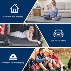 CYMULA roll-up design with travel bag makes packing easy for car trips