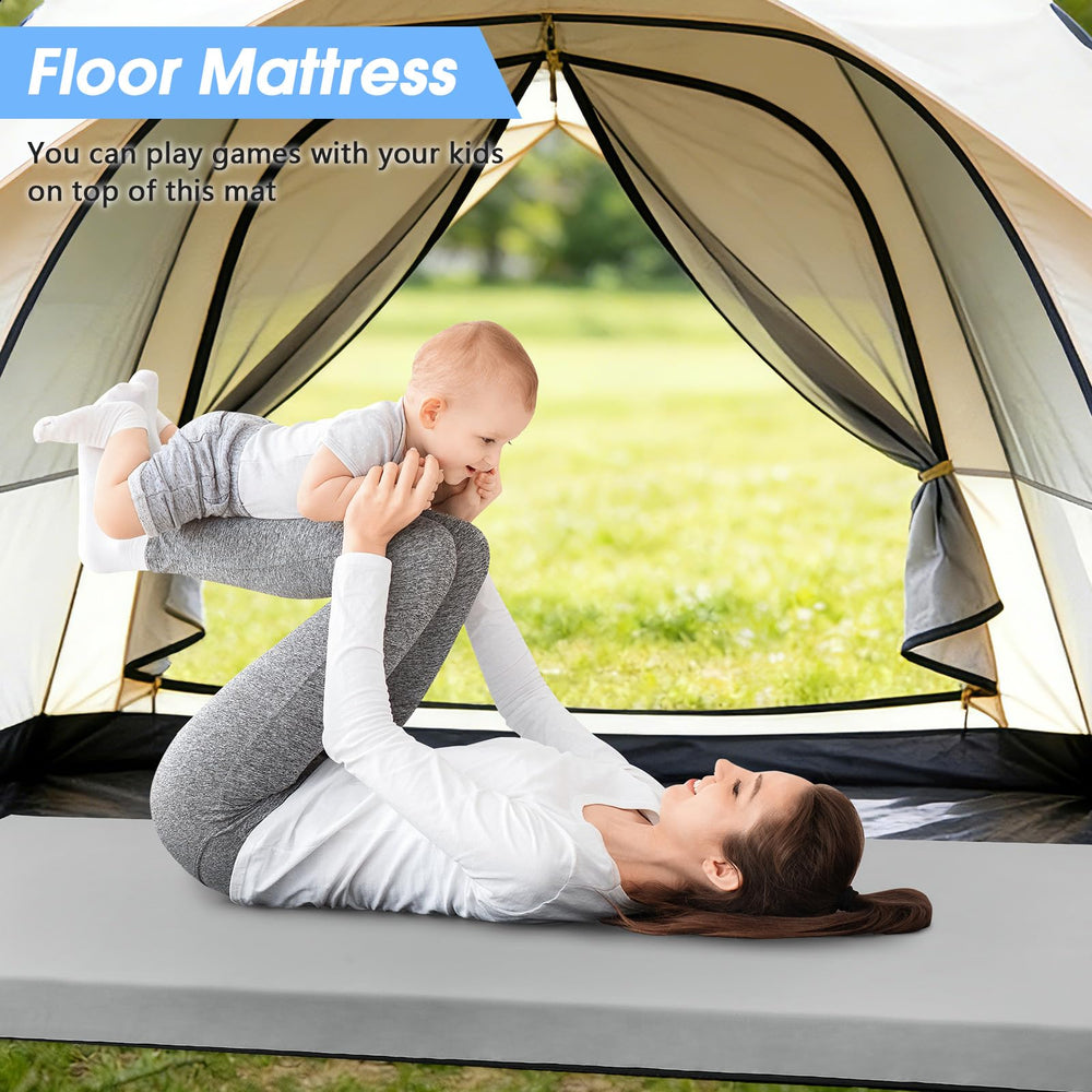 CYMULA versatile use as guest bed or floor mat.