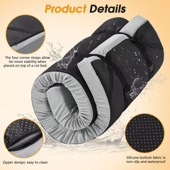 CYMULA portable mattress for travel sized 75x30 inches