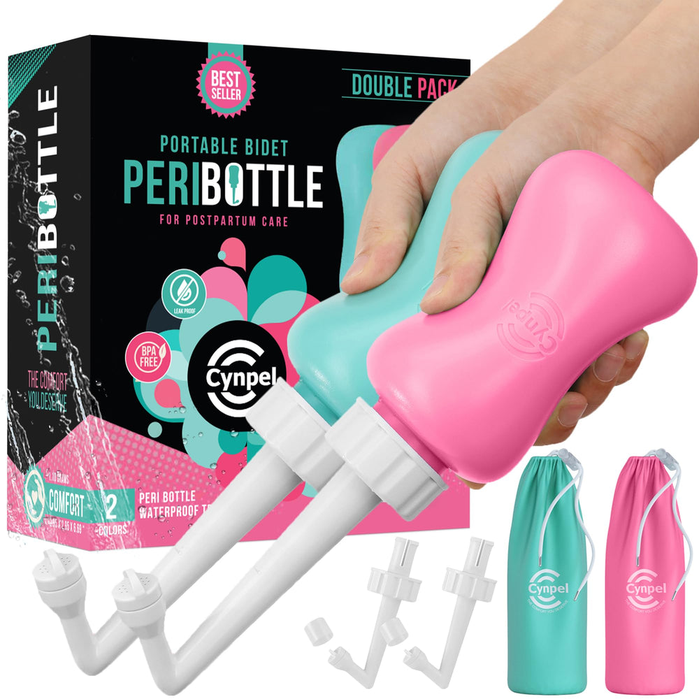 Cynpel Peri Bottle retractable nozzle for precise cleansing on the go.