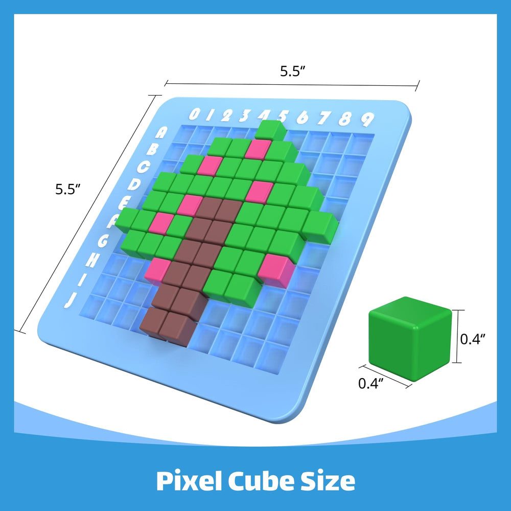 CYOEST Pixel Art Kit 50+ challenges across multiple levels
