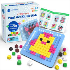 CYOEST Pixel Art Kit colorful components for creative STEM learning