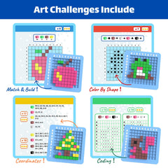 CYOEST Pixel Art Kit vibrant colors to design patterns