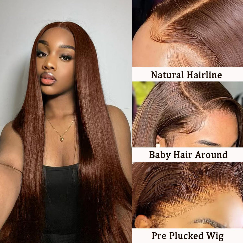 Cypha 13x6 HD lace-front wig front view showing natural parting
