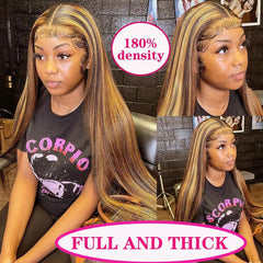 Cypha 180% density straight wig delivers fuller, more voluminous style
