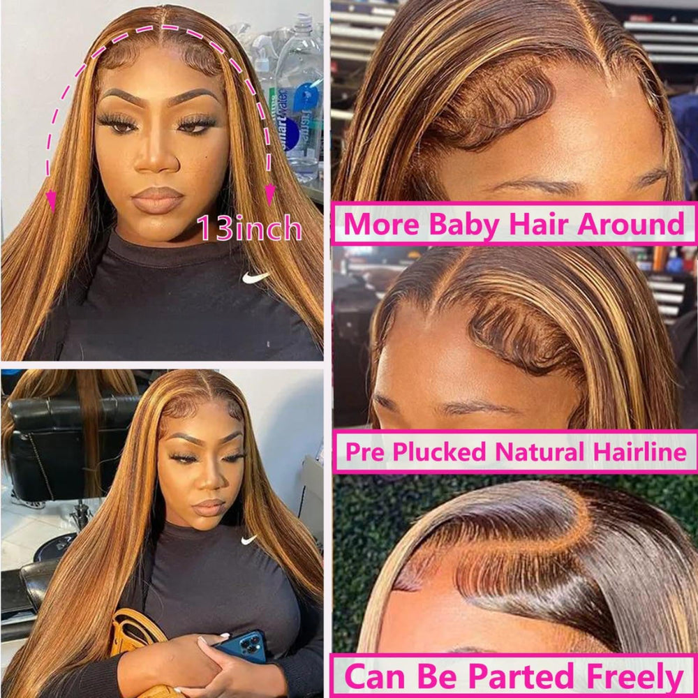 Cypha honey blonde 4/27 highlights add dimensional color and shine