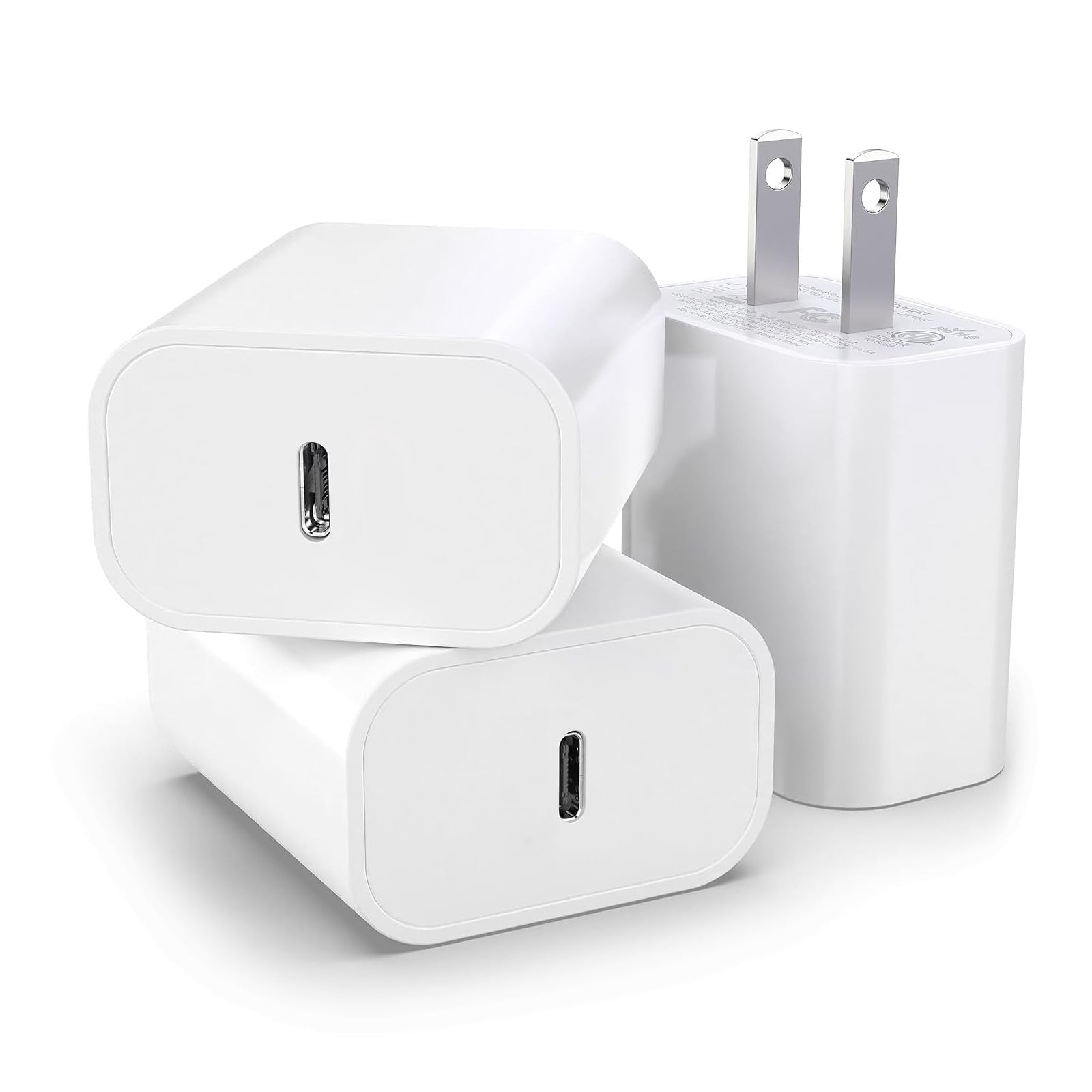 CYQAPC 3-pack charger group shot highlighting 30W fast charging capability