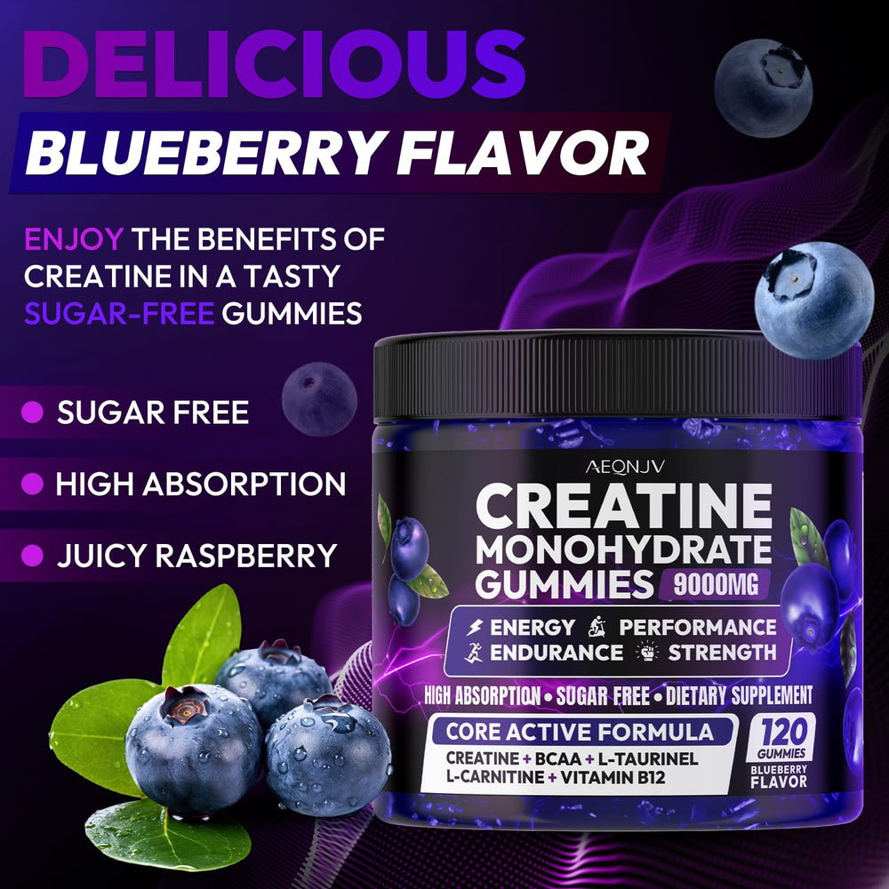 Cytona AEQNJV Creatine Gummies ingredients close-up highlighting performance-enhancing blend