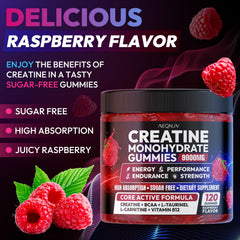 Cytona Creatine Gummies bottle opened to show chewable energy boost