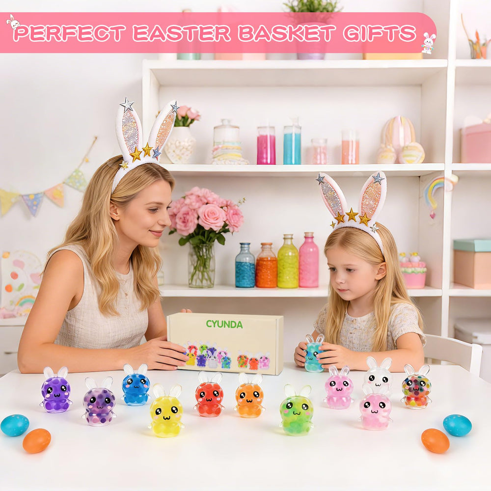Cyunda classroom-reward bunny squishies support positive behavior with tactile play.