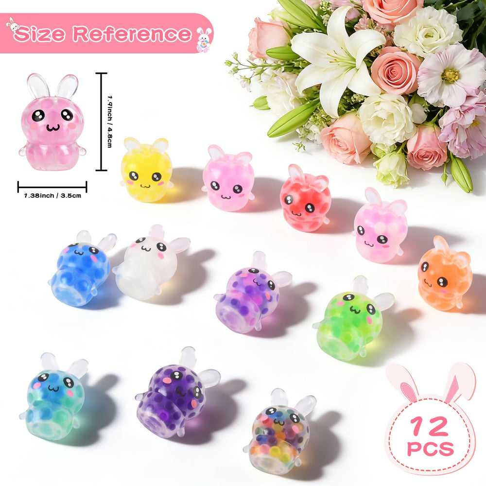 Cyunda lightweight bunny squishies designed for easy sharing during egg hunts.