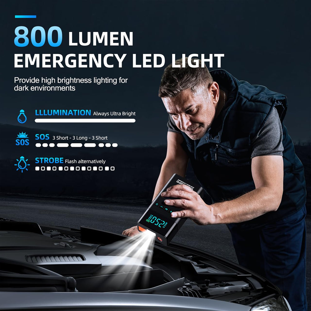 CZKBG YL03 extended jumper cables reaching battery terminals safely
