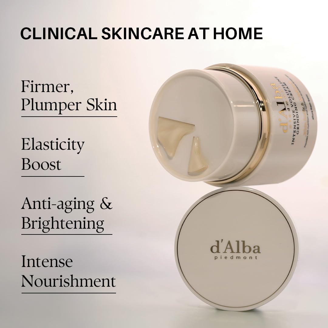 d'alba Piedmont cream melting texture absorbs quickly without heaviness