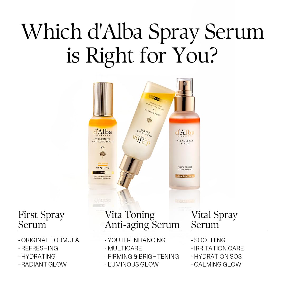 d-alba Piedmont Vita Toning pump-dispense close-up for precise, effortless application.