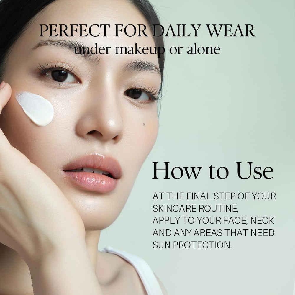 Sensitive skin-friendly sunscreen suitable for daily outdoor use