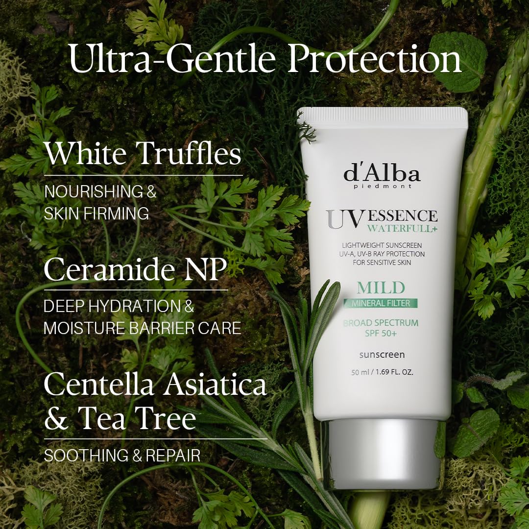 Vegan Waterfull formula with white truffle extract for gentle care