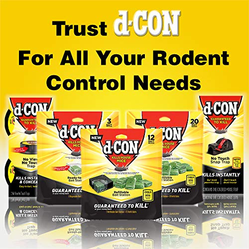 D-Con tolerates weather changes while safeguarding bait in sheds and kitchens.