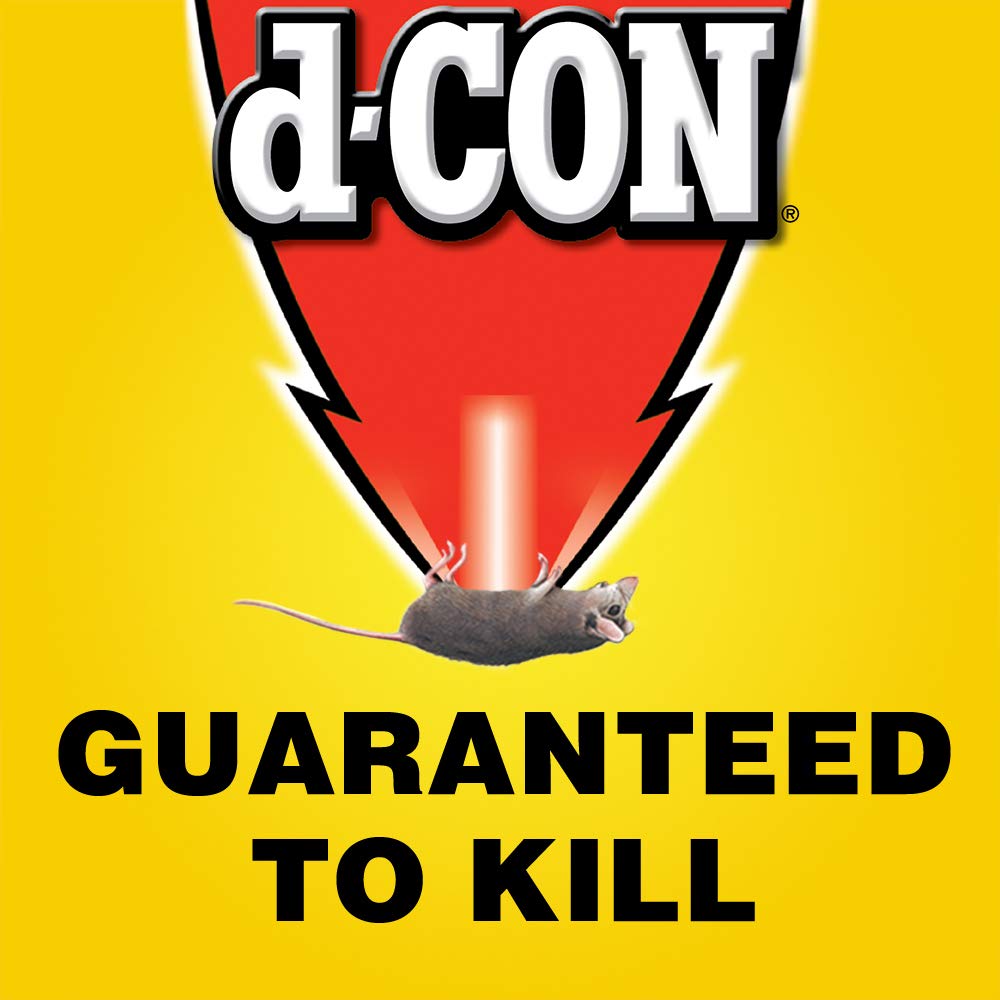 D-Con disposable bait station side view highlights ready-to-use design.