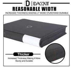D DACCKIT model C sleeves securely hold 3x4 rigid cards for protection.
