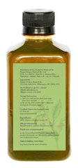 DAANA sesame oil pour-ready action shows easy massage and fast absorption.