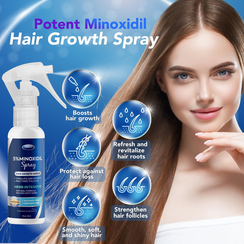 DABIDA Minoxidil women hair-growth application for revitalized roots.